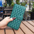 Samsung Galaxy S26 Diamond Lattice Wallet Flip Leather Phone Case - Green