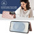 Samsung Galaxy S26 Double Buckle Rhombic PU Leather Phone Case - Rose Gold