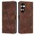 Samsung Galaxy S26 Dream Triangle Leather Phone Case with Lanyard - Brown