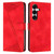 Samsung Galaxy S26 Dream Triangle Leather Phone Case with Lanyard - Red