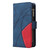 Samsung Galaxy S26 Dual-color 9 Card Slots Zipper Wallet Leather Phone Case - Blue