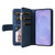 Samsung Galaxy S26 Dual-color 9 Card Slots Zipper Wallet Leather Phone Case - Blue
