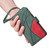 Samsung Galaxy S26 Dual-color 9 Card Slots Zipper Wallet Leather Phone Case - Green