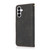 Samsung Galaxy S26 Dual-color Stitching Leather Phone Case - Black Brown