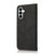 Samsung Galaxy S26 Dual-color Stitching Leather Phone Case - Black Rose Gold