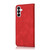 Samsung Galaxy S26 Dual-color Stitching Leather Phone Case - Red Blue