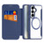 Samsung Galaxy S26 DUX DUCIS Skin X Pro Series Magsafe PC + TPU Phone Leather Case - Blue