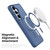 Samsung Galaxy S26 DUX DUCIS Yind Series MagSafe TPU Hybrid PC Phone Case - Dark Blue