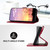 Samsung Galaxy S26 Elephant Head Embossed Phone Leather Case with Lanyard - Rose Red
