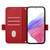 Samsung Galaxy S26 Embossed Rose RFID Anti-theft Leather Phone Case - Red