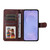 Samsung Galaxy S26 ENKAY Card Wallet Calf Texture Leather Phone Case with 0.18mm High Aluminum-silicon Glass Film - Black