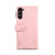 Samsung Galaxy S26 ESEBLE Retro Frosted RFID Flip Leather Phone Case - Rose Gold