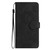 Samsung Galaxy S26 Flower Embossing Pattern Leather Phone Case - Black