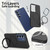 Samsung Galaxy S26 Gen1.5 Pivot Ring Holder TPU Hybrid PC Phone Case - Black