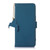 Samsung Galaxy S26 Genuine Leather Magnetic RFID Leather Phone Case - Blue