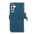Samsung Galaxy S26 Genuine Leather Magnetic RFID Leather Phone Case - Blue