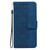 Samsung Galaxy S26 Geometric Embossed Leather Phone Case - Blue