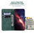 Samsung Galaxy S26 Geometric Embossed Leather Phone Case - Green