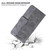 Samsung Galaxy S26 Geometric Embossed Leather Phone Case - Grey