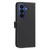 Samsung Galaxy S26 Geometric Pattern RFID Leather Phone Case - Black