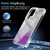 Samsung Galaxy S26 Glitter Gradient Magnetic Lens Frame Holder Phone Case - Purple