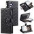 Samsung Galaxy S26 Glitter Lattice Zipper Wallet Leather Phone Case - Black