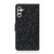 Samsung Galaxy S26 Glitter Powder Filp Leather Phone Case - Black