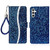Samsung Galaxy S26 Glitter Powder Filp Leather Phone Case - Blue