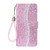 Samsung Galaxy S26 Glitter Powder Filp Leather Phone Case - Pink
