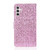 Samsung Galaxy S26 Glitter Powder Filp Leather Phone Case - Pink