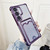 Samsung Galaxy S26 Gradient Glitter Plating TPU Phone Case with Card Slot - Purple