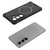 Samsung Galaxy S26 Grating Solid Color MagSafe Magnetic Phone Case - Black