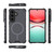 Samsung Galaxy S26 Grating Solid Color MagSafe Magnetic Phone Case - Dark Grey