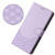 Samsung Galaxy S26 Honeycomb Embossing RFID Leather Phone Case - Light Purple