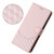 Samsung Galaxy S26 Honeycomb Embossing RFID Leather Phone Case - Pink