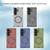 Samsung Galaxy S26 Honeycomb Magnetic Ring Shockproof Phone Case - Blue