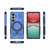 Samsung Galaxy S26 J-20 Solid Color MagSafe Magnetic TPU+PC Phone Case - Blue