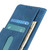Samsung Galaxy S26 KHAZNEH Retro Texture Horizontal Flip Leather Phone Case - Blue