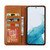 Samsung Galaxy S26 Knead Skin Texture Flip Leather Phone Case - Black