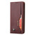 Samsung Galaxy S26 Knead Skin Texture Flip Leather Phone Case - Wine Red