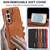Samsung Galaxy S26 LC.IMEEKE Hon Ancient Series Flip Leather Phone Case - Brown