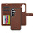 Samsung Galaxy S26 LC.IMEEKE L2 Series Detachable Magsafe PU Phone Case with Lanyard - Brown