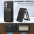 Samsung Galaxy S26 LC.IMEEKE L3 Series Detachable RFID Card Bag Magsafe Phone Case - Black