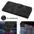 Samsung Galaxy S26 Line Pattern Skin Feel Leather Phone Case - Black