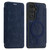Samsung Galaxy S26 Linton MagSafe Leather Phone Case - Blue