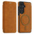 Samsung Galaxy S26 Linton MagSafe Leather Phone Case - Brown