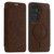 Samsung Galaxy S26 Linton MagSafe Leather Phone Case - Coffee
