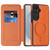 Samsung Galaxy S26 Linton MagSafe Leather Phone Case - Orange