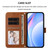 Samsung Galaxy S26 Litter Panda Embossing RFID Leather Phone Case with Lanyard - Brown