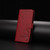 Samsung Galaxy S26 Litter Panda Embossing RFID Leather Phone Case with Lanyard - Wine Red